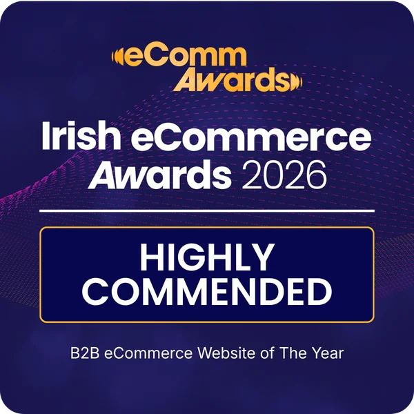 Irish eCommerce Awards 2026 - Highly Commended - B2B eCommerce Website of the Year